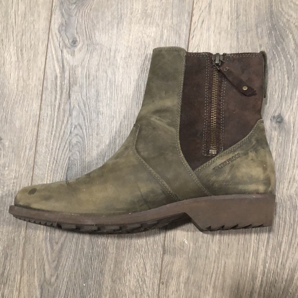 Waterproof Teva Boots Earthy Green - Picture 5 of 10